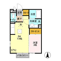 カーサ・ドマーニ  ｜ 群馬県前橋市若宮町3丁目（賃貸アパート1DK・1階・29.44㎡） その2