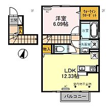 PRESTIGE  ｜ 群馬県前橋市下小出町2丁目（賃貸アパート1LDK・2階・50.30㎡） その2