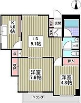 ブリックツカサ  ｜ 群馬県前橋市朝倉町2丁目（賃貸マンション2LDK・3階・54.47㎡） その2