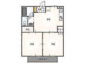 Ｓメゾンアドニス  ｜ 群馬県前橋市北代田町（賃貸アパート2DK・2階・48.00㎡） その2