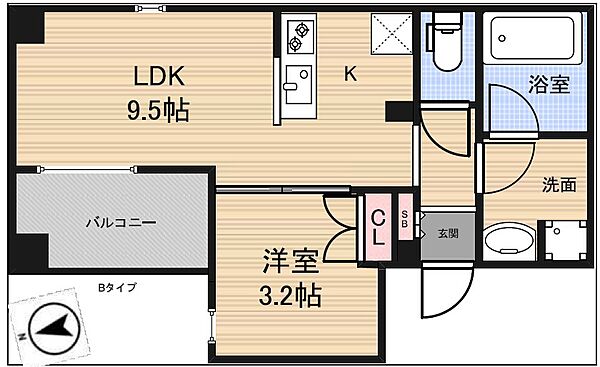 東京都台東区竜泉３丁目(賃貸マンション1LDK・2階・30.90㎡)の写真 その2