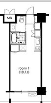 東京都港区芝３丁目32-10（賃貸マンション1R・3階・30.54㎡） その2