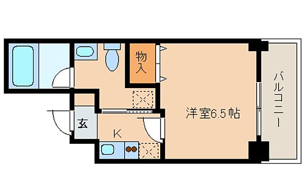 東京都中央区新川２丁目(賃貸マンション1K・4階・23.65㎡)の写真 その2