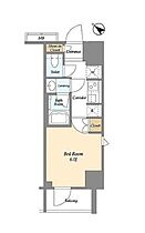 東京都中央区勝どき５丁目11-17（賃貸マンション1K・8階・22.95㎡） その2