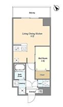 東京都墨田区東向島３丁目38-9（賃貸マンション1LDK・4階・30.71㎡） その2