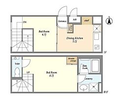 東京都新宿区愛住町6（賃貸マンション2DK・地下1階・42.91㎡） その2