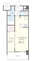 東京都墨田区千歳３丁目3-8（賃貸マンション1LDK・8階・33.24㎡） その2