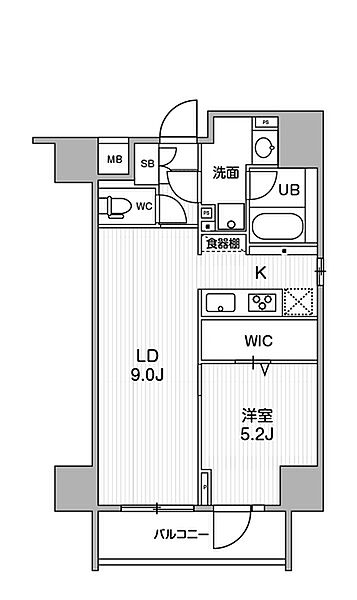 東京都台東区根岸５丁目(賃貸マンション1LDK・14階・42.24㎡)の写真 その2