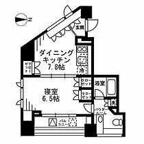 東京都新宿区左門町14-62（賃貸マンション1DK・15階・38.38㎡） その2