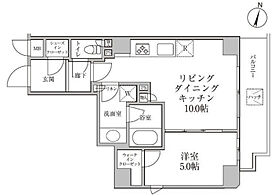 東京都新宿区新小川町8-9（賃貸マンション1LDK・2階・38.73㎡） その2