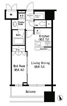 東京都新宿区四谷坂町6-20（賃貸マンション1LDK・2階・40.04㎡） その2