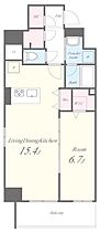 東京都荒川区西日暮里２丁目38-1(予定)（賃貸マンション1LDK・11階・53.12㎡） その2