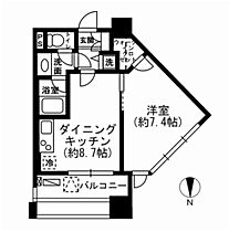 東京都新宿区市谷本村町3-17（賃貸マンション1LDK・5階・37.65㎡） その2