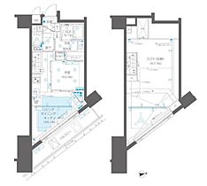 東京都新宿区新宿１丁目26-11（賃貸マンション1LDK・12階・30.67㎡） その2