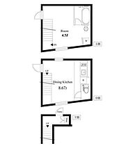 東京都港区白金台４丁目10-14（賃貸マンション1DK・2階・41.58㎡） その2