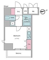 東京都品川区東品川１丁目6-9（賃貸マンション1R・4階・21.42㎡） その2