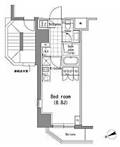 東京都港区新橋５丁目24-8（賃貸マンション1R・5階・25.03㎡） その2