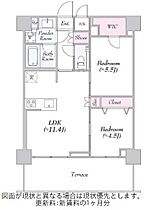 東京都文京区関口３丁目12-9（賃貸マンション2LDK・1階・51.20㎡） その2