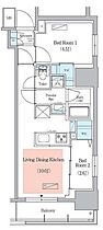 東京都千代田区神田小川町１丁目7-8（賃貸マンション2LDK・10階・40.08㎡） その2