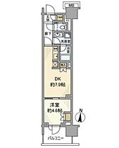 東京都江東区大島２丁目2-20（賃貸マンション1DK・6階・34.50㎡） その2