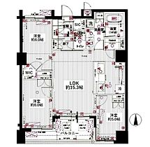 東京都墨田区石原３丁目4-8（賃貸マンション3LDK・7階・72.33㎡） その2