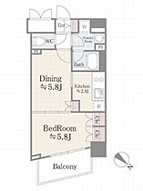 東京都文京区小日向４丁目6-18（賃貸マンション1DK・8階・36.14㎡） その2