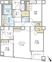 東京都港区港南２丁目16-7（賃貸マンション3LDK・28階・94.80㎡） その2