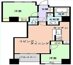 東京都港区新橋４丁目9-1（賃貸マンション2LDK・13階・66.42㎡） その2