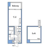 東京都港区高輪３丁目1-17（賃貸マンション1K・5階・23.10㎡） その2