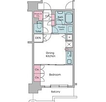 東京都文京区湯島３丁目1-4（賃貸マンション1DK・13階・35.70㎡） その2