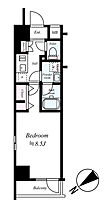 東京都台東区浅草５丁目30-11（賃貸マンション1K・9階・27.84㎡） その2