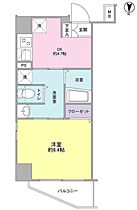 東京都荒川区東日暮里６丁目56-13（賃貸マンション1DK・8階・25.46㎡） その2