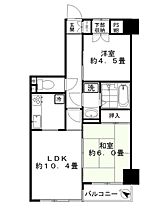 東京都台東区千束４丁目44-7（賃貸マンション2LDK・8階・50.25㎡） その2