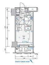 東京都港区東麻布１丁目12-6（賃貸マンション1K・5階・21.83㎡） その2