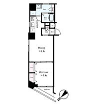 東京都台東区下谷３丁目17-3（賃貸マンション1DK・6階・40.00㎡） その2