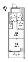 東京都台東区浅草３丁目30-8（賃貸マンション1DK・8階・25.18㎡） その2