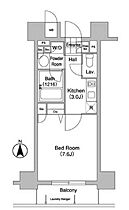 東京都江東区三好３丁目2-13（賃貸マンション1K・7階・25.84㎡） その2