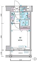 東京都港区海岸３丁目18-24（賃貸マンション1K・7階・25.67㎡） その2