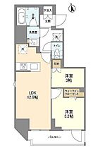 東京都台東区松が谷３丁目4-2（賃貸マンション2LDK・9階・50.44㎡） その2