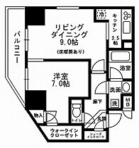 東京都荒川区町屋６丁目1-15（賃貸マンション1LDK・8階・44.53㎡） その2