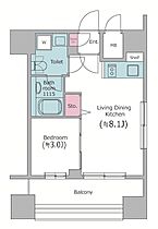 東京都荒川区東日暮里６丁目45-2（賃貸マンション1LDK・5階・25.05㎡） その2