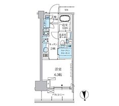 東京都台東区上野３丁目11-1（賃貸マンション1K・3階・25.74㎡） その2