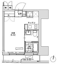 東京都渋谷区広尾１丁目10-3（賃貸マンション1R・4階・20.09㎡） その2