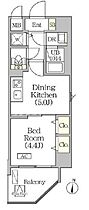 東京都文京区本郷１丁目12-1（賃貸マンション1DK・7階・26.33㎡） その2