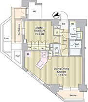 東京都大田区蒲田１丁目5-19（賃貸マンション1LDK・6階・50.58㎡） その2