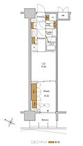 東京都北区東十条３丁目3-1（賃貸マンション1LDK・5階・30.74㎡） その2