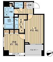 東京都品川区平塚１丁目6-11（賃貸マンション1LDK・2階・46.11㎡） その2