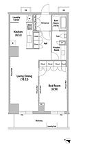 東京都新宿区新小川町4-11（賃貸マンション1LDK・2階・65.78㎡） その2