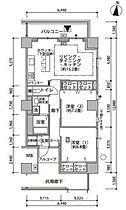 東京都江東区東雲１丁目9-21（賃貸マンション2LDK・9階・75.62㎡） その2