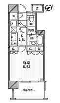 東京都港区三田５丁目11-10（賃貸マンション1K・4階・28.84㎡） その2